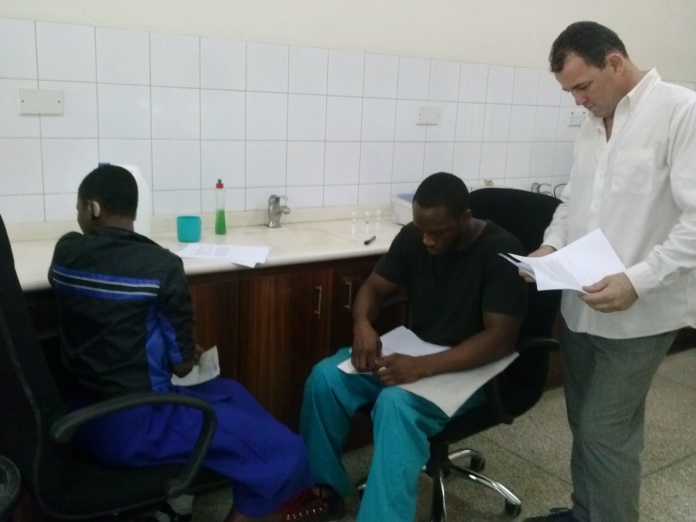 Adel Driss Working in Ghana  4